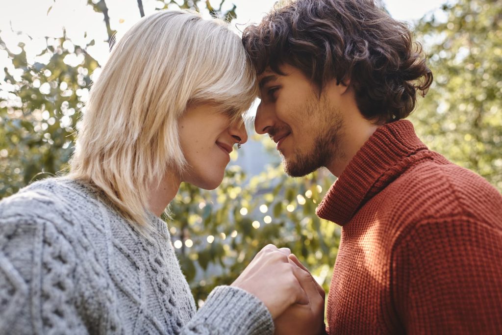 Souffler le chaud et le froid avec une femme