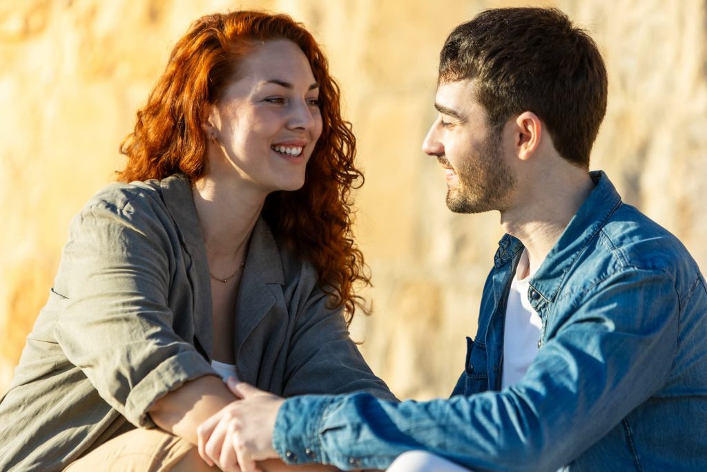 Souffler le chaud et le froid avec une femme