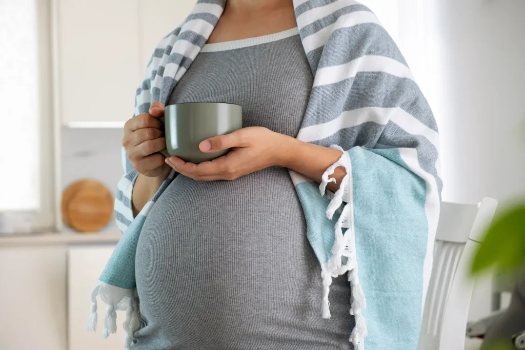 J'ai utilisé de la menthe poivrée enceinte