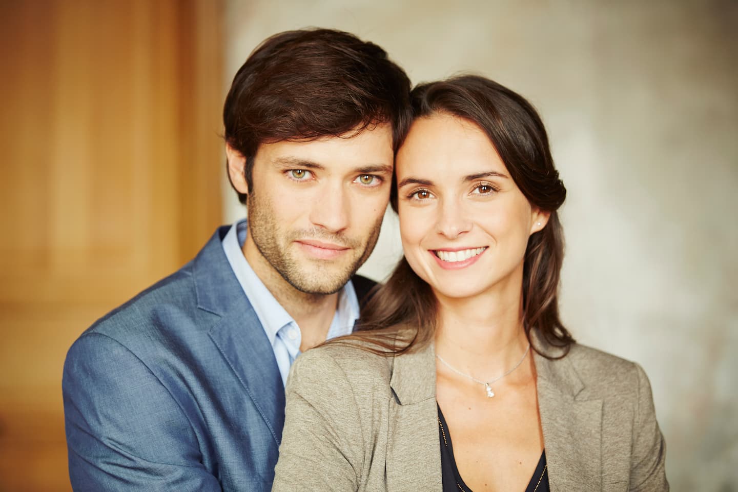 Quand un homme dit bisous à une femme